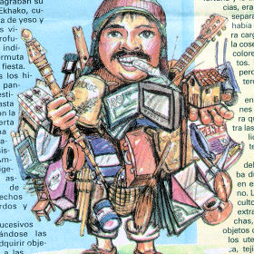 In La Paz was het feest ter ere van Ekeko