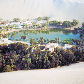 De oase Huacachina