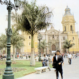 Plaza de Armas in Lima